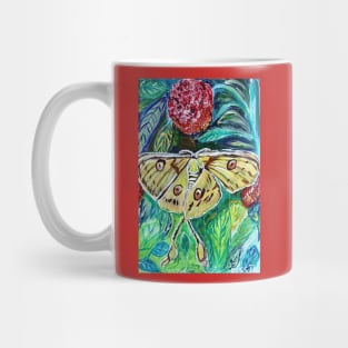 butterfly and its flower Mug